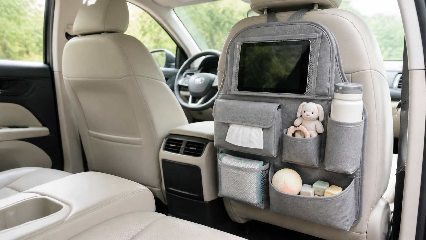 子育て世代向け車内収納のイメージ