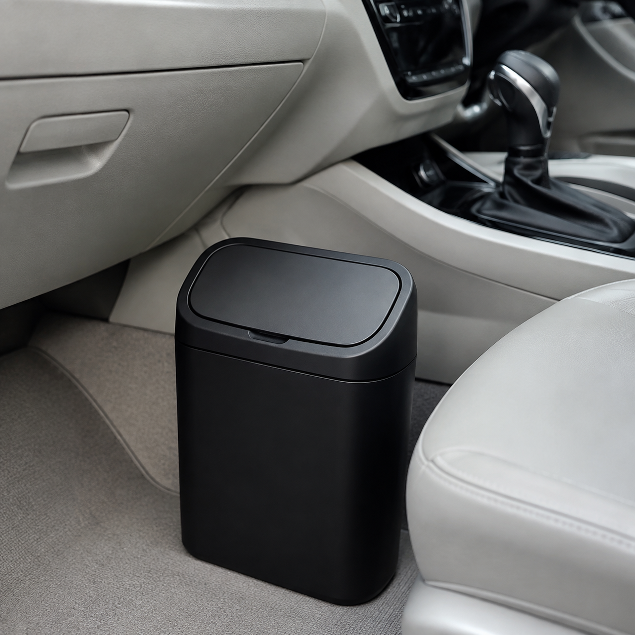 車用コンパクトごみ箱の比較イメージ