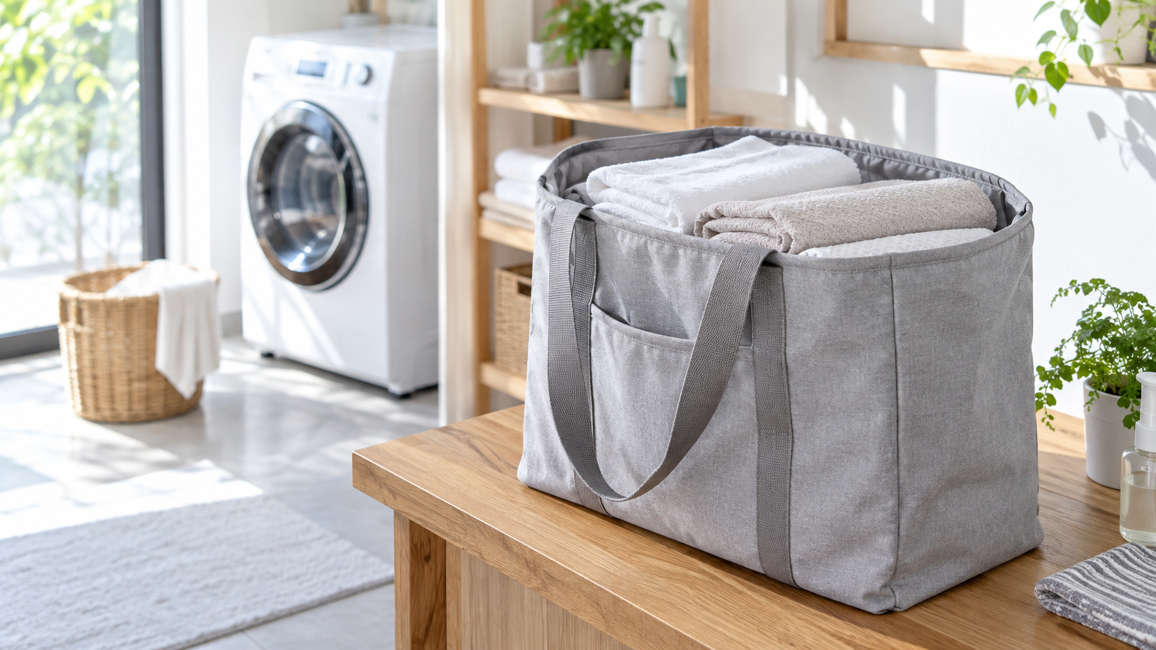 持ち運び用ランドリーバッグの比較イメージ